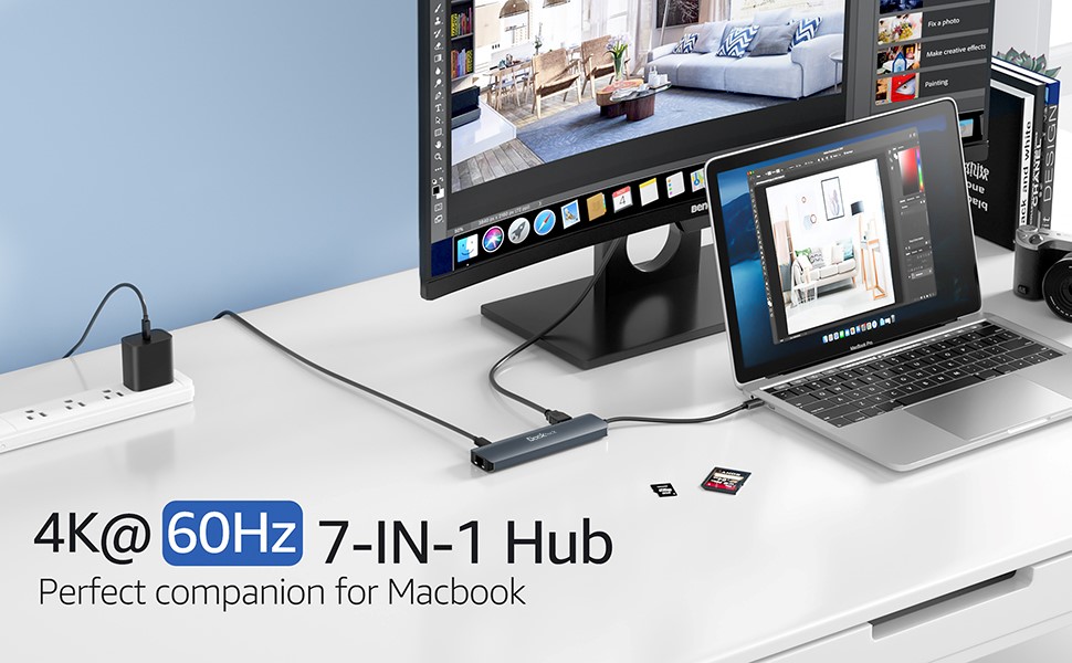 Enriching Data Transfer Efficiency: The Dockteck 7-in-1 USB-C Hub Unleashes High-Speed Connectivity